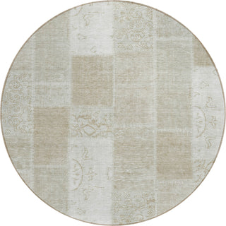 Piper Looms Chantille Patchwork ACN631 Taupe Area Rug