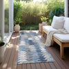 Piper Looms Chantille Modern ACN632 Blue Area Rug