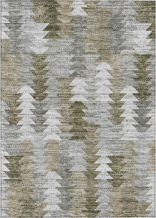 Piper Looms Chantille Modern ACN632 Brown Area Rug