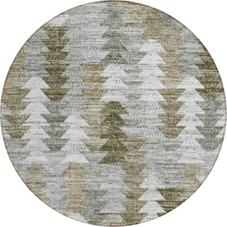 Piper Looms Chantille Modern ACN632 Brown Area Rug