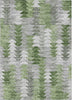 Piper Looms Chantille Modern ACN632 Green Area Rug