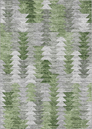 Piper Looms Chantille Modern ACN632 Green Area Rug