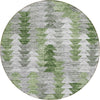 Piper Looms Chantille Modern ACN632 Green Area Rug