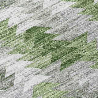 Piper Looms Chantille Modern ACN632 Green Area Rug