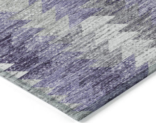 Piper Looms Chantille Modern ACN632 Purple Area Rug