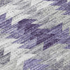 Piper Looms Chantille Modern ACN632 Purple Area Rug