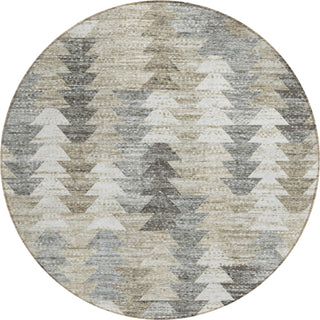 Piper Looms Chantille Modern ACN632 Taupe Area Rug