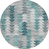 Piper Looms Chantille Modern ACN632 Teal Area Rug