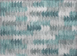 Piper Looms Chantille Modern ACN632 Teal Area Rug