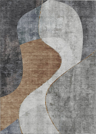 Piper Looms Chantille Art Deco ACN633 Gray Area Rug