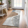 Piper Looms Chantille Art Deco ACN633 Gray Area Rug