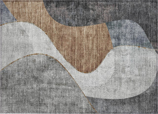 Piper Looms Chantille Art Deco ACN633 Gray Area Rug