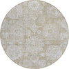 Piper Looms Chantille Floral ACN634 Beige Area Rug