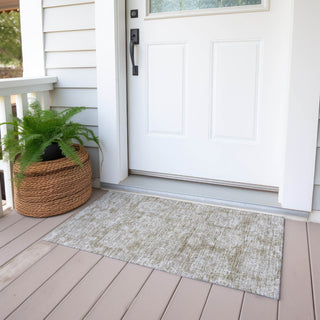 Piper Looms Chantille Floral ACN634 Beige Area Rug