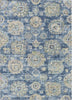 Piper Looms Chantille Floral ACN634 Blue Area Rug