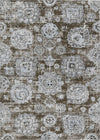 Piper Looms Chantille Floral ACN634 Chocolate Area Rug