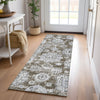 Piper Looms Chantille Floral ACN634 Chocolate Area Rug