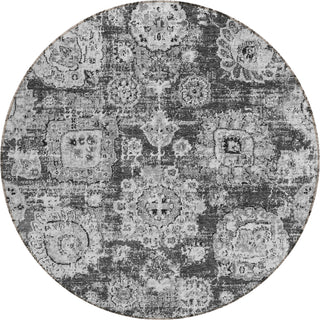 Piper Looms Chantille Floral ACN634 Gray Area Rug