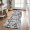 Piper Looms Chantille Floral ACN634 Gray Area Rug