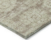 Piper Looms Chantille Floral ACN634 Mocha Area Rug