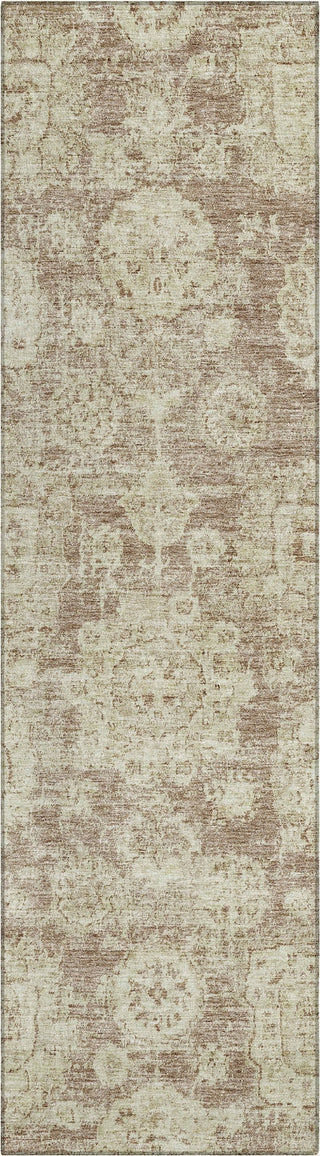 Piper Looms Chantille Floral ACN634 Mocha Area Rug