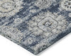 Piper Looms Chantille Floral ACN634 Navy Area Rug