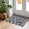 Piper Looms Chantille Floral ACN634 Navy Area Rug