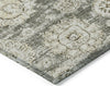 Piper Looms Chantille Floral ACN634 Taupe Area Rug