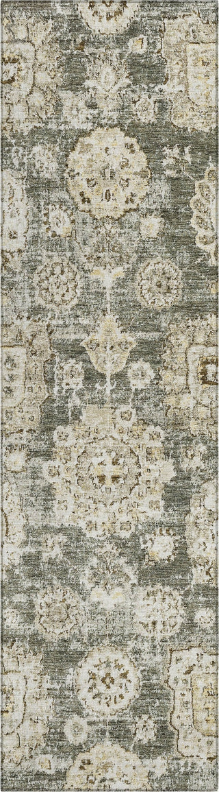 Piper Looms Chantille Floral ACN634 Taupe Area Rug