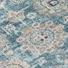 Piper Looms Chantille Floral ACN634 Teal Area Rug