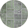 Piper Looms Chantille Patchwork ACN635 Green Area Rug