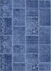 Piper Looms Chantille Patchwork ACN635 Navy Area Rug