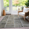 Piper Looms Chantille Patchwork ACN635 Taupe Area Rug