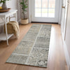 Piper Looms Chantille Patchwork ACN635 Taupe Area Rug