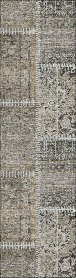 Piper Looms Chantille Patchwork ACN635 Taupe Area Rug