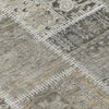 Piper Looms Chantille Patchwork ACN635 Taupe Area Rug