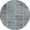 Piper Looms Chantille Patchwork ACN635 Teal Area Rug