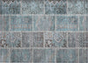 Piper Looms Chantille Patchwork ACN635 Teal Area Rug