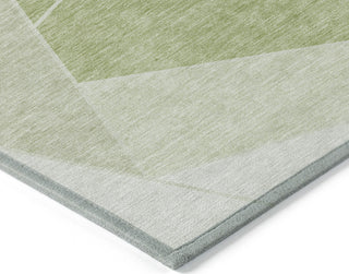 Piper Looms Chantille Geometric ACN636 Aloe Area Rug