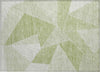 Piper Looms Chantille Geometric ACN636 Aloe Area Rug