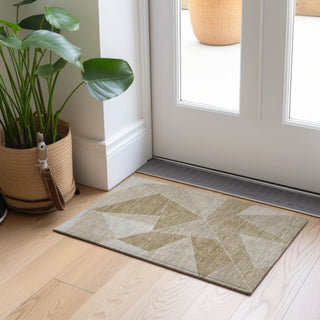 Piper Looms Chantille Geometric ACN636 Beige Area Rug