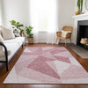 Piper Looms Chantille Geometric ACN636 Blush Area Rug