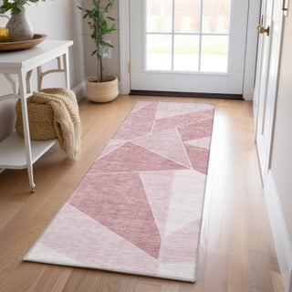 Piper Looms Chantille Geometric ACN636 Blush Area Rug