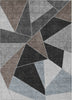 Piper Looms Chantille Geometric ACN636 Chocolate Area Rug