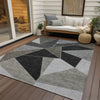 Piper Looms Chantille Geometric ACN636 Coffee Area Rug