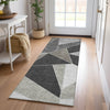 Piper Looms Chantille Geometric ACN636 Coffee Area Rug