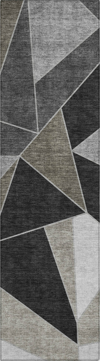 Piper Looms Chantille Geometric ACN636 Coffee Area Rug