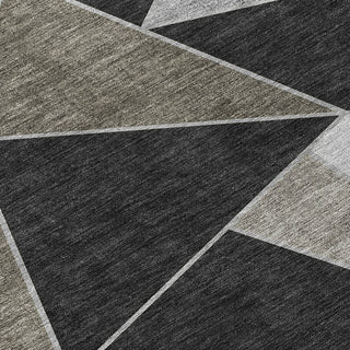 Piper Looms Chantille Geometric ACN636 Coffee Area Rug