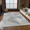 Piper Looms Chantille Geometric ACN636 Gray Area Rug