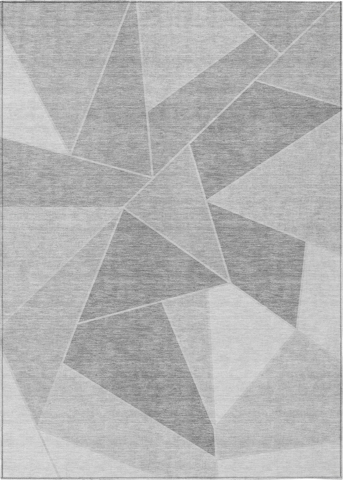 Piper Looms Chantille Geometric ACN636 Gray Area Rug
